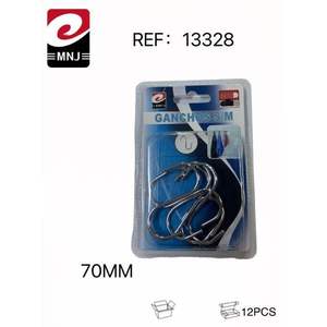 Ganchos de Pared Grandes de Hierro de 70 mm S/M y Percheros Metálicos para Ropa - Product Image 2