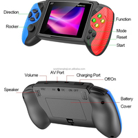 Console de Jeu Portable Rétro S7 620-en-1 Mini avec Grand Écran ABS 1200 mAh et Joystick pour Sortie TV – Cadeau Idéal pour Enfants – Meilleure Vente