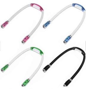 ไฟอ่านหนังสือแบบคล้องคอ ดีไซน์สร้างสรรค์ ยืดหยุ่นได้ ใช้งานแบบแฮนด์ฟรี 4 โหมด ไฟ LED สำหรับอ่านหนังสือบนเตียง - Product Image 3