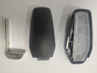 Carcasa de Repuesto de Plástico para Llave de Control Remoto BYD Qin PLUS Han Song EV, Funda Vacía sin Chip