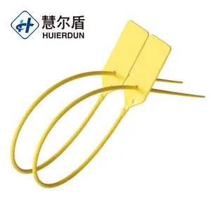 HED-PS139 Giá cả hợp lý An ninh con dấu nhựa màu đỏ Nhựa an ninh con dấu tag selflocking Con dấu nhựa