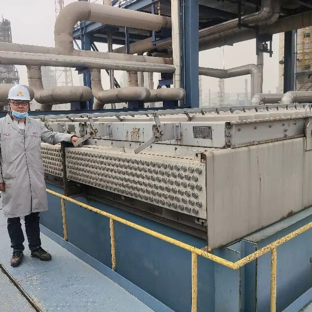 Industrial Air Cooler Air Cooled Heat Exchanger Stainless Steel Bare Tube 1060 Aluminum Fins DR Type
