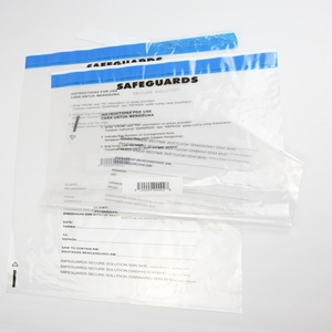 Bolsa de Seguridad Transparente Personalizada con Sello de Garantía, para Documentos Confidenciales, Efectivo, Envíos, con Indicación de Apertura Anulada - Product Image 3