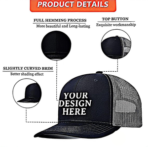 <span class=keywords><strong>Gorras</strong></span> de 6 Paneles al por Mayor OEM ODM, Gorra de Sol Ajustable, Transpirable, de Algodón, <span class=keywords><strong>para</strong></span> Hombres, Mujeres y Niños - Product Image 3
