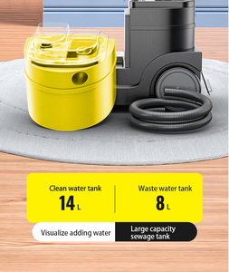 Máy vệ sinh ghế sofa đa năng, chuyên nghiệp CleanHorse TJ-3, sử dụng hơi nước khô và ướt, di động, dùng cho thương mại, vệ sinh thảm đa chức năng - Product Image 6