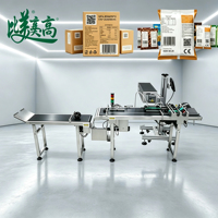 Machine de marquage automatique au laser UV ASL BELGISI GS1 pour codes de traçabilité DataMatrix, avec pagination automatique, pour emballages de snacks et flexibles