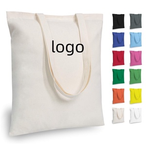Bolsa de Compras de Lona de Algodón Orgánico Personalizable, Bolsas de Lona Lisas para Supermercado con Asa - Product Image 3