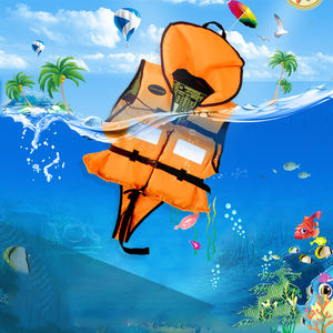 Rompi Pelampung Renang Ringan Model Double-S 1028 dari Busa EPE, Jaket Pelampung untuk Pelatihan, Balita, Anak Laki-laki, Anak Perempuan, Penyelamat - Product Image 1