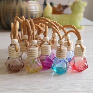 8ML Color Car perfume Pendant Small <b>Empty</b> <b>Bottle</b> Aromatherapy Car perfume <b>Bottle</b> Car Accessories - Product Image 2