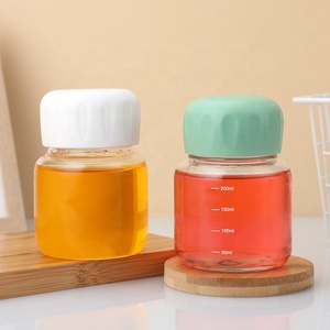 للبيع بالجملة كوب ماء زجاجي صغير لطيف 10 أونصة من حليب الطفل - Product Image 3