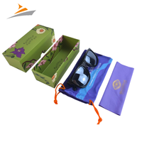 Boîte d'emballage en papier haut de gamme pour lunettes et lunettes de soleil, personnalisable avec logo OEM, écologique, prix de gros