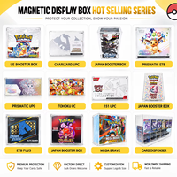Boîte de présentation en acrylique transparente personnalisée pour One Piece Paramount War Booster Box, boîte de protection détachable pour collection TCG