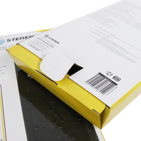 Boîte auto-érectible en carton ondulé personnalisable avec revêtement UV et laminage mat pour l'emballage d'écrans électroniques