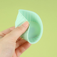 Moule à cheesecake en silicone, résistant au four, réutilisable, ovale, mini, pour gâteaux, cupcakes, gelées, poudings, desserts, outils de pâtisserie