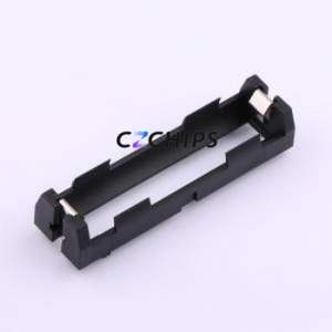 BH-18650-A6AJ012 Button & Strip Battery Connector Through hole Component (THT) Connector Battery Case Stainless Steel Nickel - Product Image 1