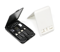 Kit de charge USB multifonction 6-en-1 en vente en gros 3A boîte de rangement pour adaptateur de câble de données à charge rapide pour ordinateur écouteurs caméra