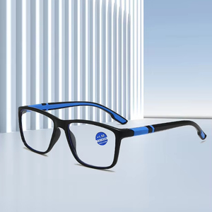 Lunettes de lecture carrées légères prêtes à l'emploi à <span class=keywords><strong>prix</strong></span> de gros avec verres transparents pour un design unisexe et tendance - Product Image 1