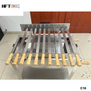 Rôtissoire de barbecue à charbon de bois de <span class=keywords><strong>Chypre</strong></span> de haute qualité avec brochette large - Product Image 3