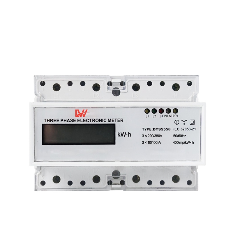 DTS5558 3 Phase Energy Meter Lcd