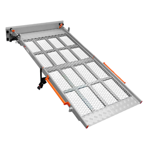 Rampa para discapacitados y silla de ruedas HWHongRV principalmente de aluminio para rampa para silla de ruedas de entrada de Minivan con material de acero - Product Image 1