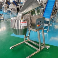 Machine à découper les carottes haute performance DY en acier inoxydable, capacité de 3000 kg/h, pour la découpe ondulée des chips de pommes de terre