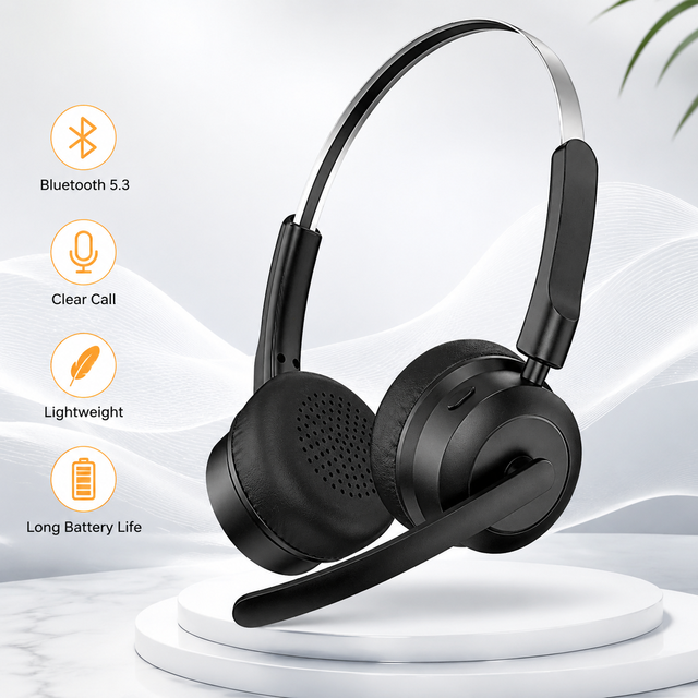 TS-3 Retro Gamer OEM Factory Wireless Gaming Headphones Over-Ear Design Active Noise Cancellation for 5.4 for Mobile Phone