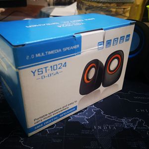 ลำโพงพกพาแบบใช้พลังงานจาก USB มินิสเตอริโอพร้อมไฟ LED สำหรับคอมพิวเตอร์แล็ปท็อปเดสก์ท็อป - Product Image 3
