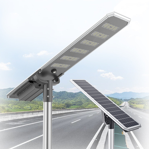High Lumens 60W 80W 100W 150W High Performance 6M 8 Meters Pole Foldable Remote Control Solar Street <b>Light</b> - Product Image 1