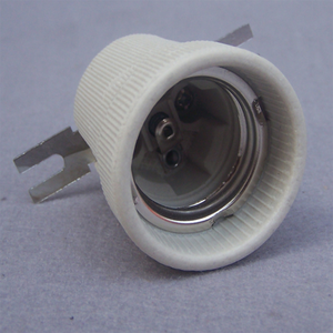 Douille de lampe E27 en fer plaqué cuivre 220V pour Porc - Product Image 4