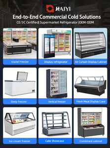 Réfrigérateur et Congélateur Commerciaux Coffre-Congélateur à Dessus Ouvert 200L Horizontal Monotempérature pour Supermarché - Product Image 5