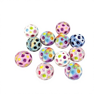 ERPS.L. 21918 Palline Rimbalzanti in PU a Forma di Macaron, 9 Cm, Confezione da 6, Giocattolo Promozionale - Product Image 3