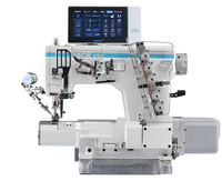 Machine à coudre industrielle Jack K60 à trois aiguilles et cinq fils, intelligente, IoT, haute efficacité, pour surpiqûres