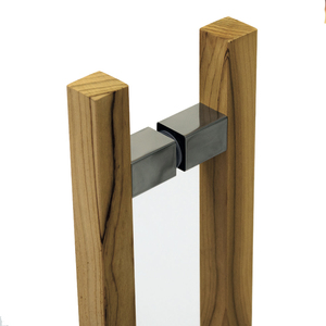 Redondo <span class=keywords><strong>de</strong></span> <span class=keywords><strong>madera</strong></span> cuadrado <span class=keywords><strong>de</strong></span> acero inoxidable tubo <span class=keywords><strong>de</strong></span> vidrio forma <span class=keywords><strong>de</strong></span> H tire puerta corredera maneja accesorios <span class=keywords><strong>de</strong></span> Hardware - Product Image 1