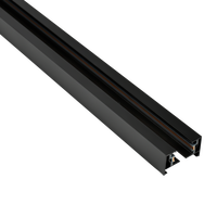 Système d'éclairage sur rail commercial réglable pour plafond suspendu, projecteur linéaire GU10, éclairage sur rail LED pour supermarché
