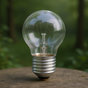Bombilla Incandescente Esférica Transparente de 40W 12V E27 - Product Image 3