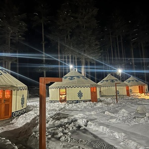 Yourte mongole glamping zelt tradition yourte <span class=keywords><strong>mongolie</strong></span> en bois 5m - Product Image 3