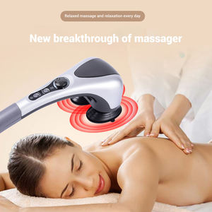 Hochwertiges Doppelkopf-Handheld-Nacken massage gerät Deep Tissue Percussion Massage Infrarot-Massage hammer - Product Image 6