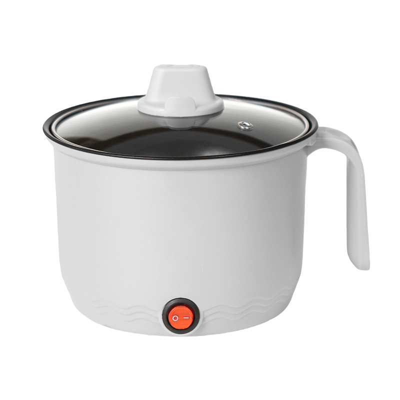 White-Single-pot(Non-stick/Stainless steel  inner pot)
