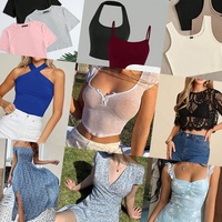 Nouvel arrivage de vêtements d'occasion en balles, incluant des robes décontractées, vente en gros à prix réduit, vêtements d'occasion de qualité supérieure, Ropa Mujer