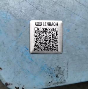Laser Gegraveerde Barcode Label Geanodiseerd Geanodiseerd Aluminium Inventaris Serienummers Tracking Id Asset Tags Voor Apparatuur - Product Image 6