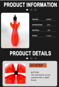Nouveau <span class=keywords><strong>Spomb</strong></span> de pêche Selco en ABS moyen, outils et accessoires pour la pêche à la carpe, <span class=keywords><strong>Spomb</strong></span> de pêche à la carpe - Product Image 6