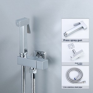 Одноразовый ручной биде с угловым клапаном - Product Image 6