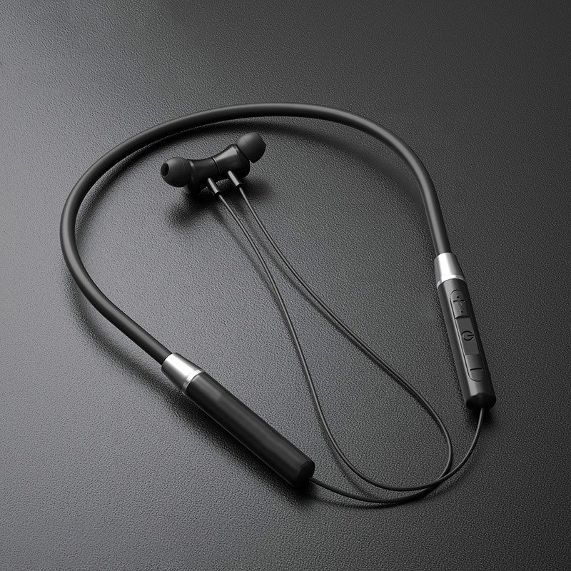 Умные наушники с гарнитурой на заказ, беспроводная гарнитура с крючком, наушники с синими зубьями, мобильные проводные наушники с шейным ободом