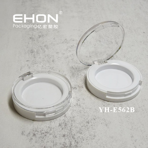 Wholesale Single Round Empty Eyeshadow Case with Skylight ABS <b>Plastic</b> Makeup Palette Packaging Blusher <b>Container</b> - Product Image 5