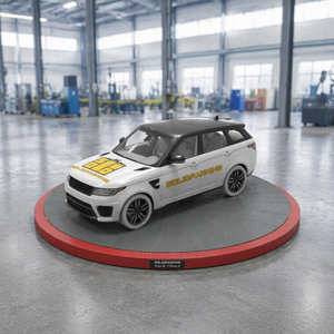 Plateforme tournante galvanisée pour véhicules 5,5 m 3-6 tonnes – Plateau tournant automatique pour parking <span class=keywords><strong>privé</strong></span> et exposition en showroom - Product Image 2