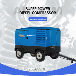 27m3/min APCOM 900 cfm 10 bar Compresseurs d'air diesel Cummins Engine - Product Image 5