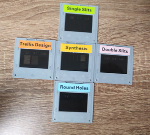 Bildungsset für physikalische Optik: Beugungsgitter-Set, optisches Instrument, Gitter-Schlitz-Elemente, Interferenz-Beugung - Product Image 3