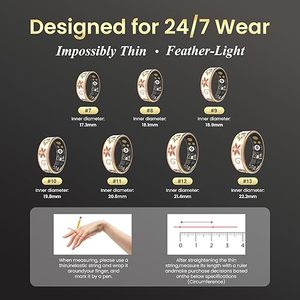 Bague Intelligente Émail IP68 Étanche Moniteur de Santé 24/7 Fréquence Cardiaque Caméra à Distance Suivi de Santé Familial Tracker de Fitness Intelligent - Product Image 3