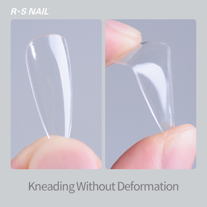 Đầu Móng Phủ Toàn Bộ Bằng Acrylic Ép Hạt Hạnh Nhân Chất Lượng Cao Trong Suốt Cho Tiệm Làm Móng - Product Image 5