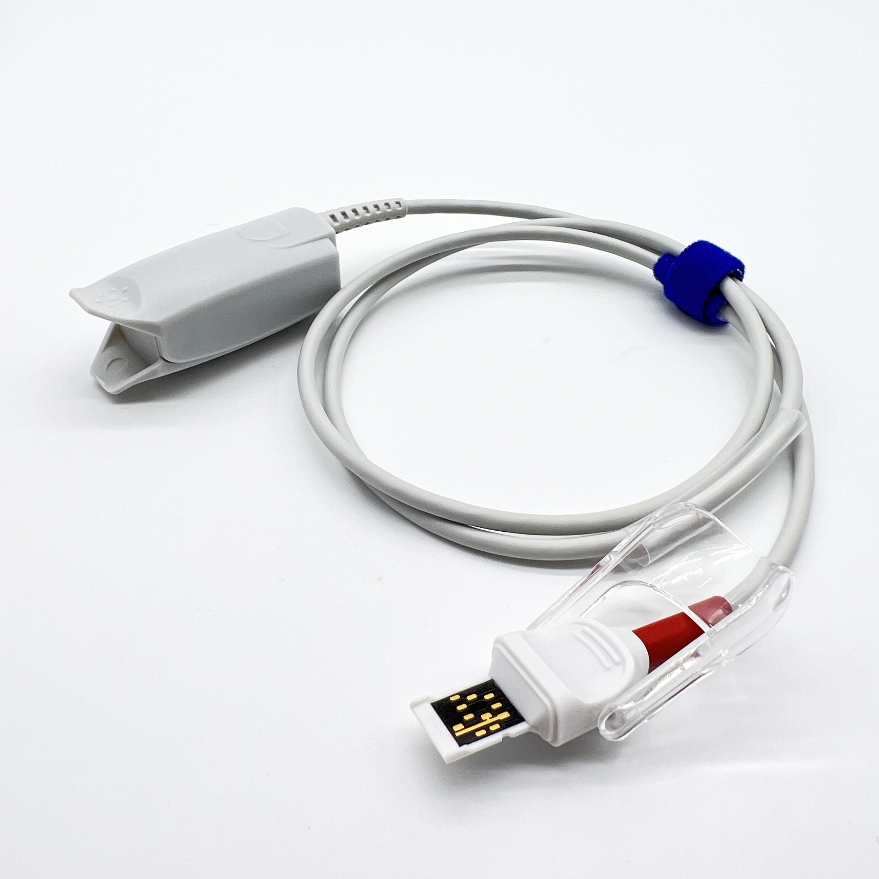  4085 GE RD Rainbow SET SpO2 Adapter Cable